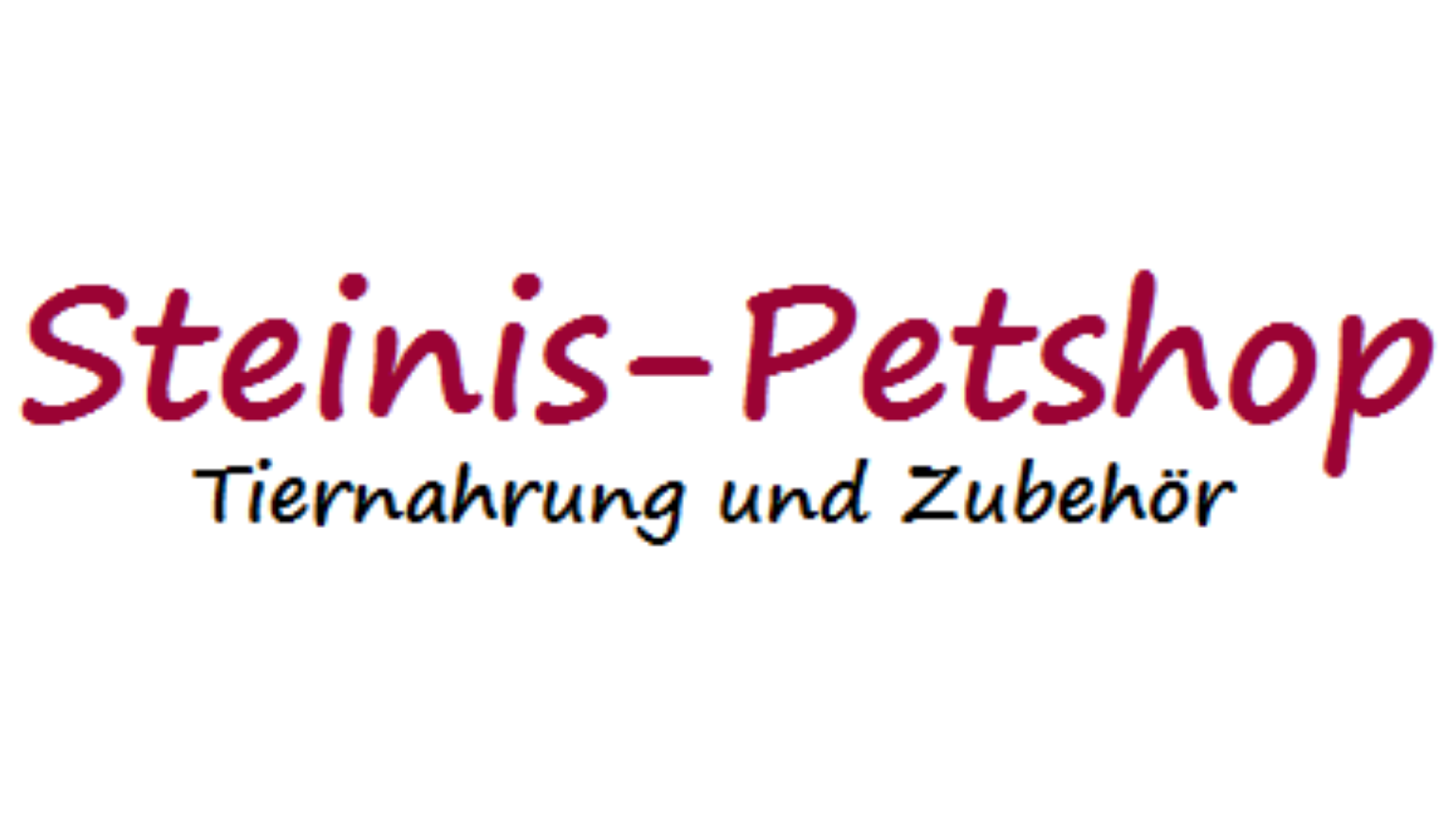 Steinis-Petshop Versandhandel für Tierna